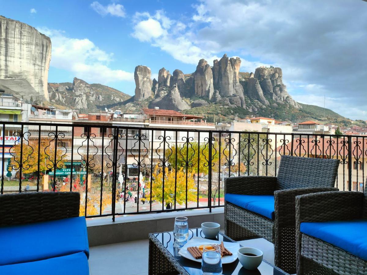 Апартаменты Meteora Scenic Loft Калампака Экстерьер фото