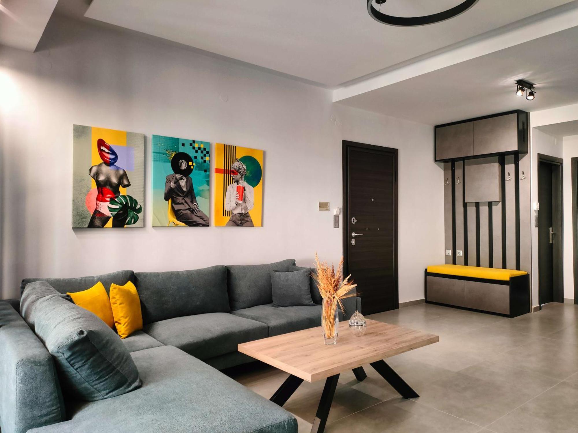 Апартаменты Meteora Scenic Loft Калампака Экстерьер фото